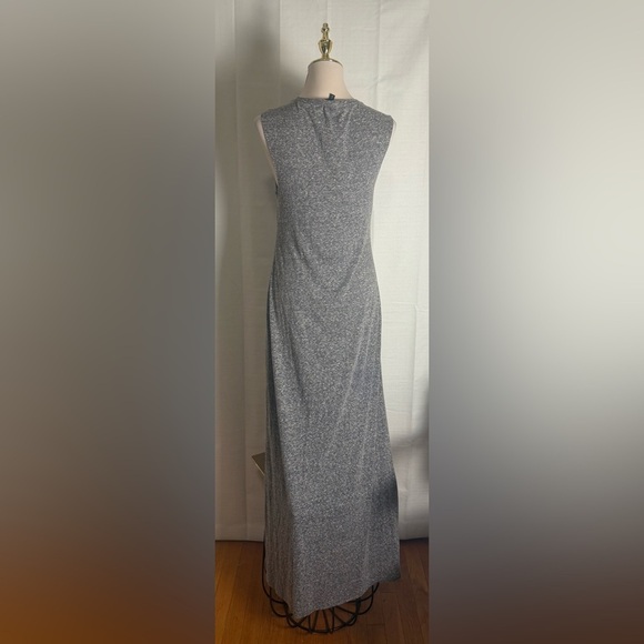 Express Women’s Sleeveless Maxi Dress Small Gray Aztec Tribal Sequin Bodycon - Picture 6 of 6